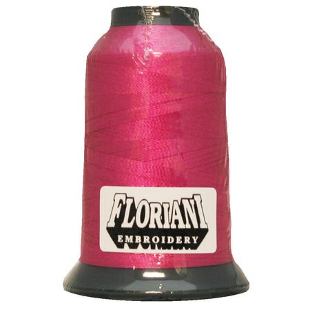 Floriani 40wt Polyester Thread 0128 Scorching Pink  1000m