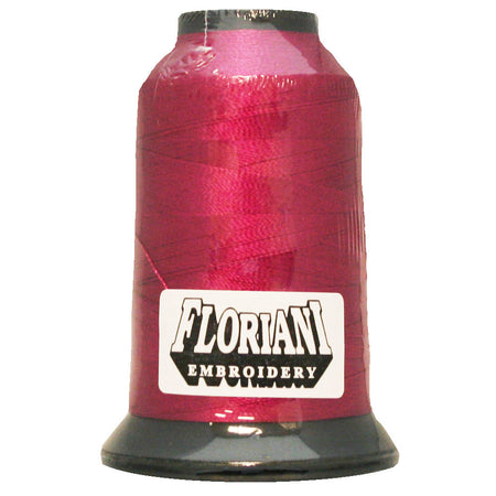 Floriani 40wt Polyester Thread 0129 Deep Pink  1000m