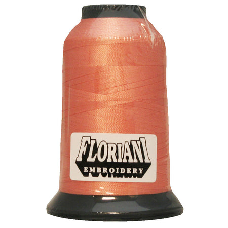Floriani 40wt Polyester Thread 0141 Coral  1000m