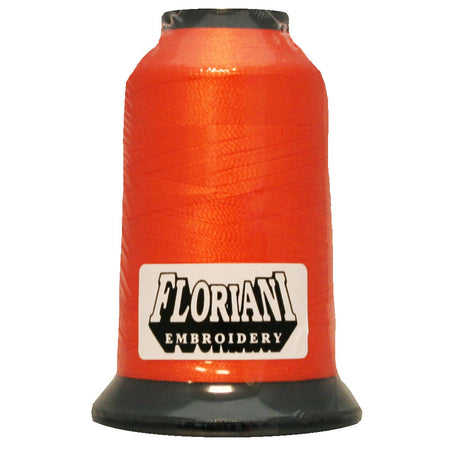 Floriani 40wt Polyester Thread 0172 Orange  1000m