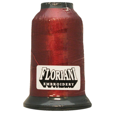 Floriani 40wt Polyester Thread 0196 Old Roseleaf  1000m