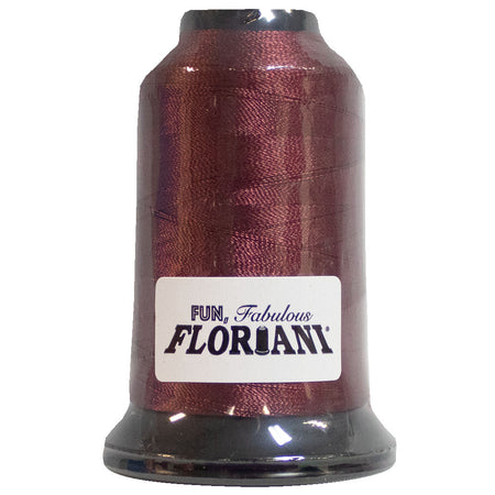 Floriani 40wt Polyester Thread 0197 Black Cherry  1000m