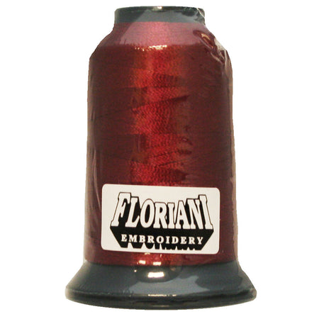 Floriani 40wt Polyester Thread 0198 Wine  1000m