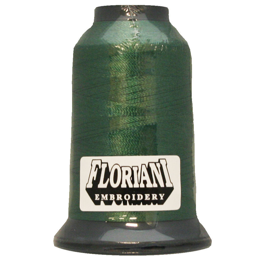 Floriani 40wt Polyester Thread 0206 Wreath Green  1000m