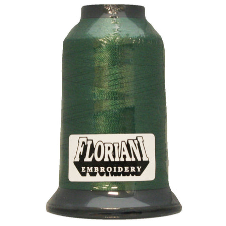 Floriani 40wt Polyester Thread 0206 Wreath Green  1000m
