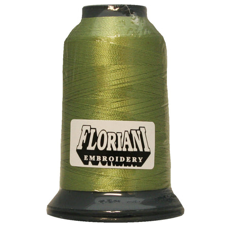 Floriani 40wt Polyester Thread 0210 Miranda Green  1000m