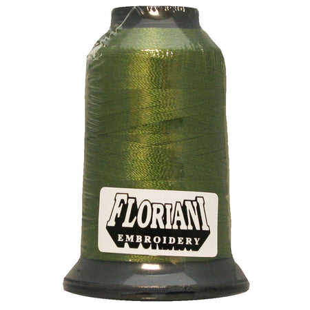 Floriani 40wt Polyester Thread 0218 Maui Green  1000m