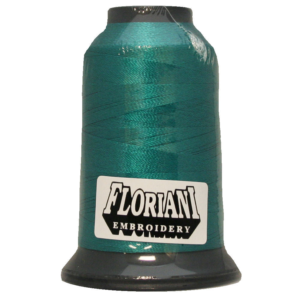 Floriani 40wt Polyester Thread 0222 Teal  1000m