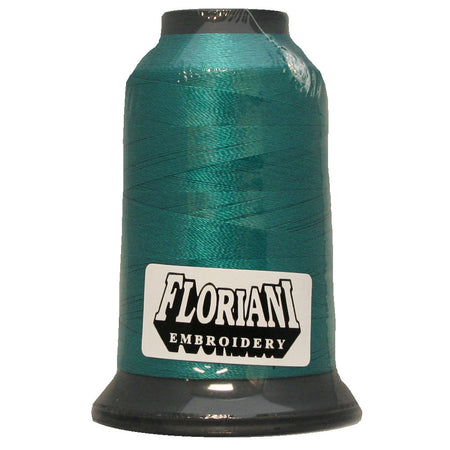 Floriani 40wt Polyester Thread 0222 Teal  1000m