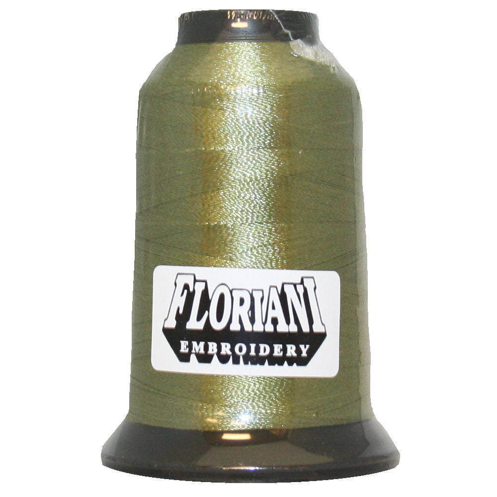 Floriani 40wt Polyester Thread 0237 Bean Green  1000m