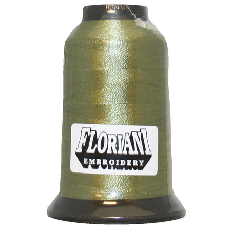 Floriani 40wt Polyester Thread 0237 Bean Green  1000m