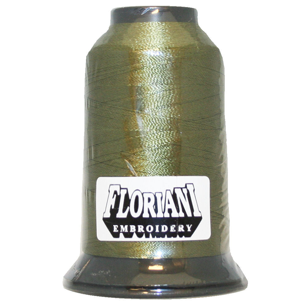 Floriani 40wt Polyester Thread 0238 Olive Drab  1000m