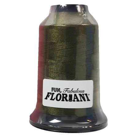 Floriani 40wt Polyester Thread 0239 Dark Grey/Green  1000m