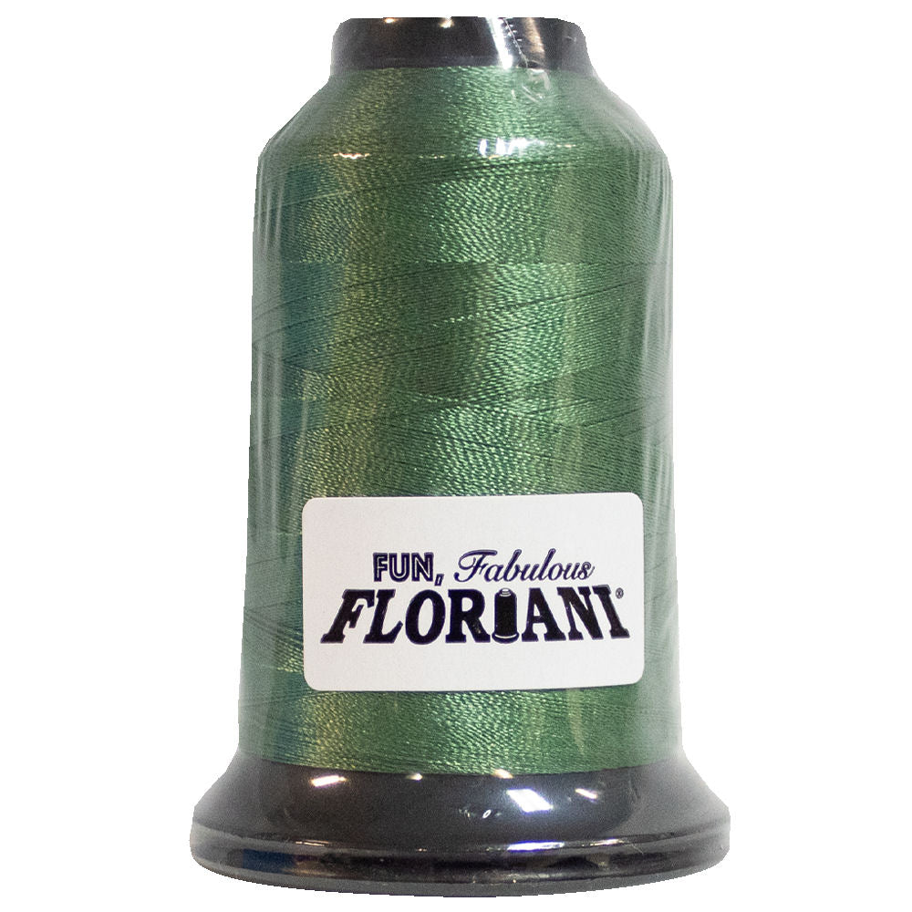 Floriani 40wt Polyester Thread 0245 Woodland Green  1000m
