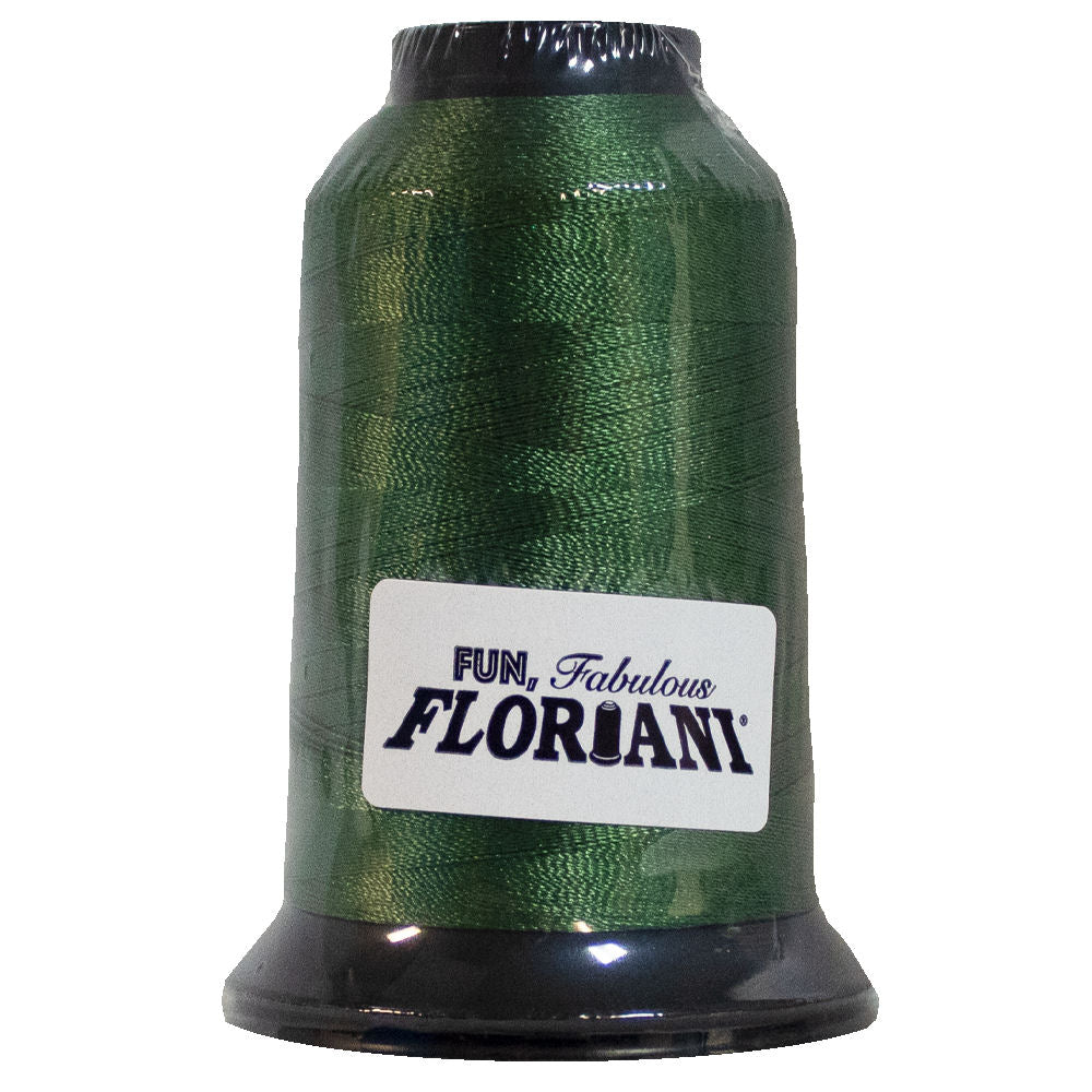Floriani 40wt Polyester Thread 0246 Summer Green  1000m