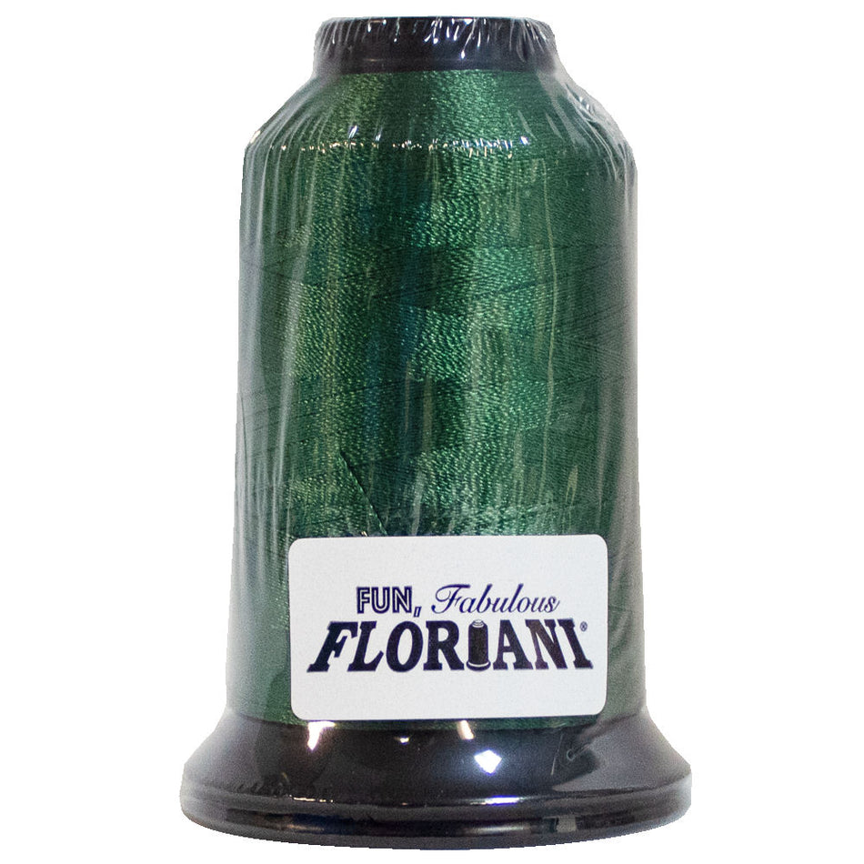 Floriani 40wt Polyester Thread 0248 Hunter Green  1000m