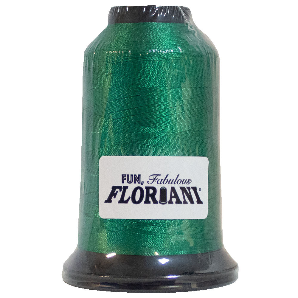Floriani 40wt Polyester Thread 0265 Dinosaur Green  1000m