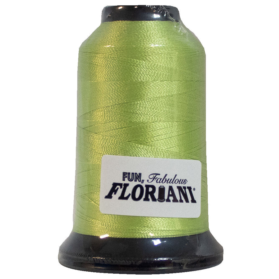 Floriani 40wt Polyester Thread 0272 Apple Green  1000m