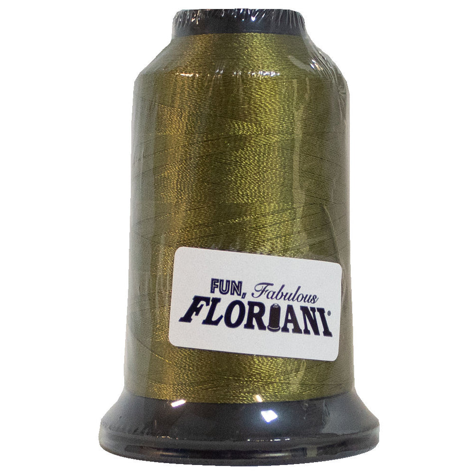 Floriani 40wt Polyester Thread 0285 Parsley  1000m