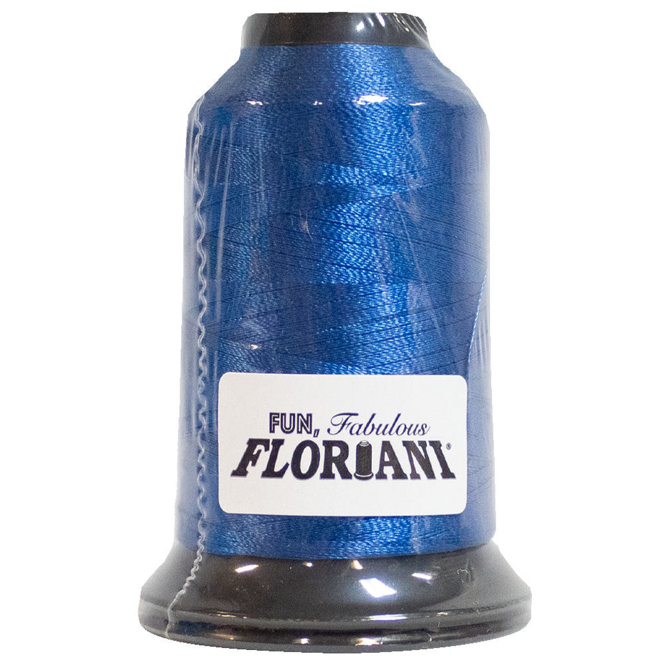 Floriani 40wt Polyester Thread 0306 Imperial Blue  1000m
