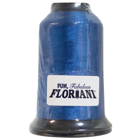 Floriani 40wt Polyester Thread 0307 Rocket Blue  1000m