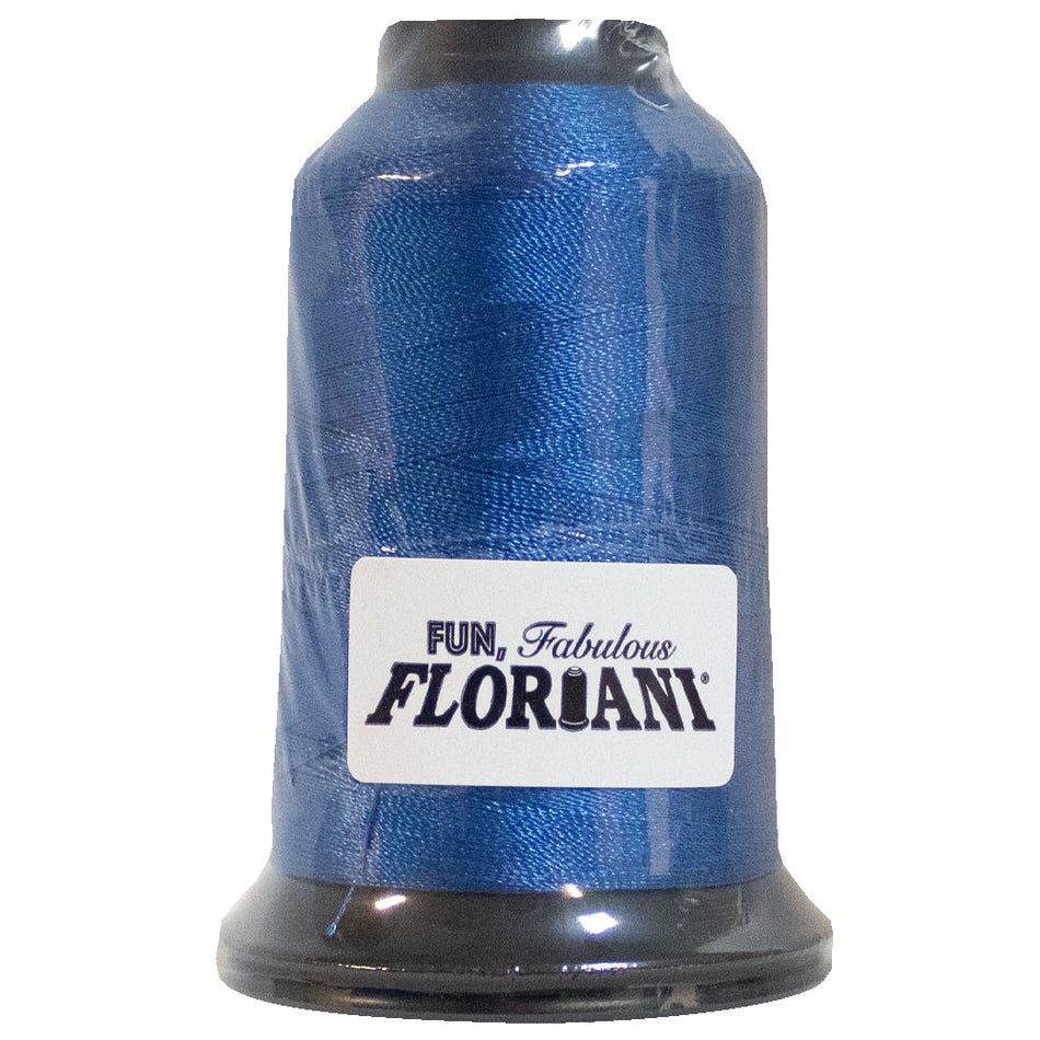 Floriani 40wt Polyester Thread 0307 Rocket Blue  1000m