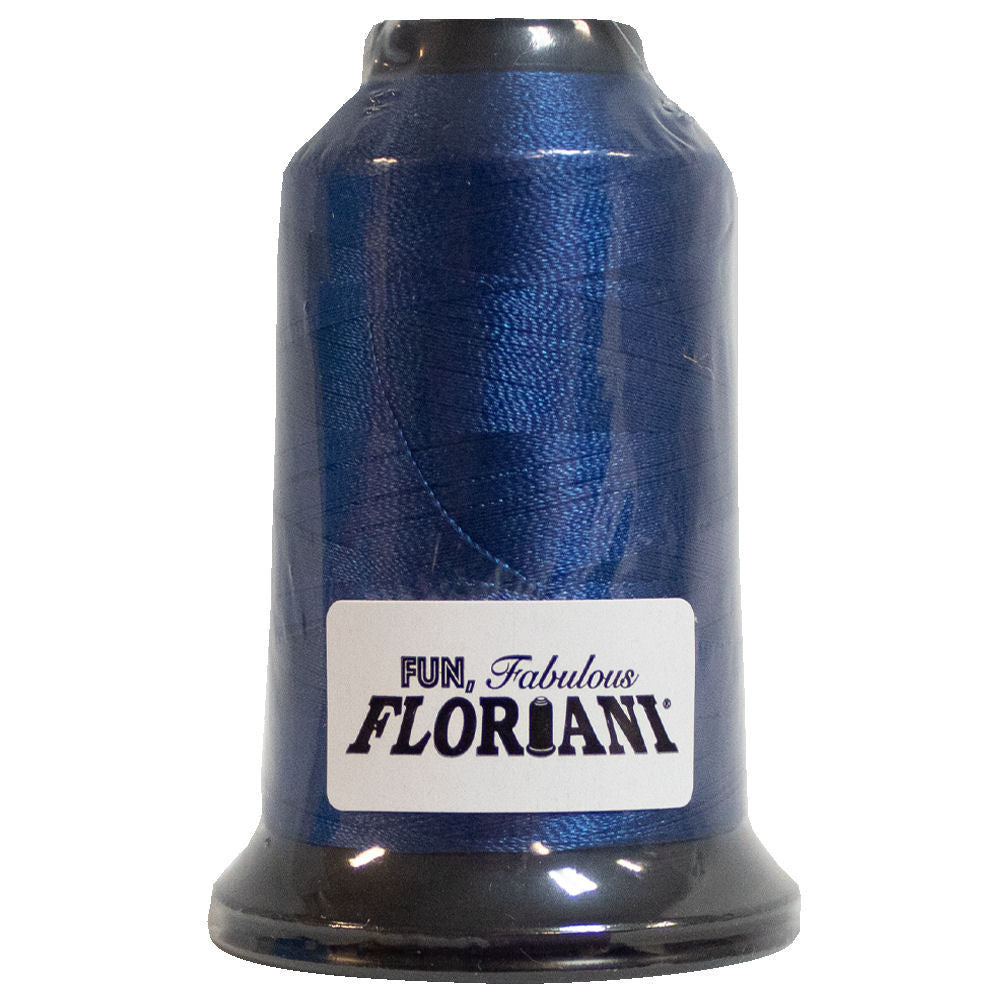 Floriani 40wt Polyester Thread 0308 Dark Blue  1000m