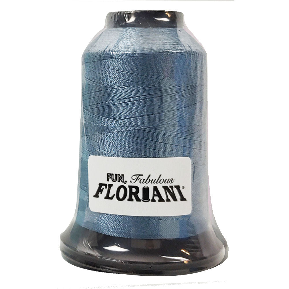 Floriani 40wt Polyester Thread 0314 Federal Blue  1000m