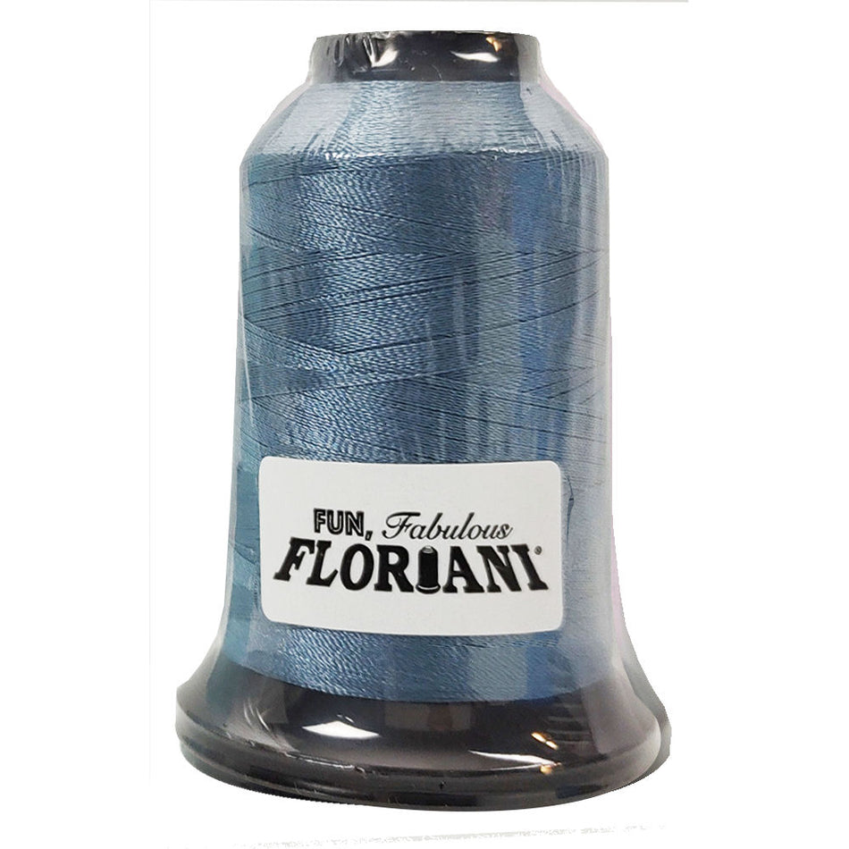 Floriani 40wt Polyester Thread 0314 Federal Blue  1000m