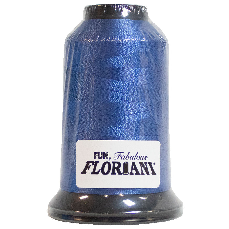 Floriani 40wt Polyester Thread 0333 Baltic Blue  1000m