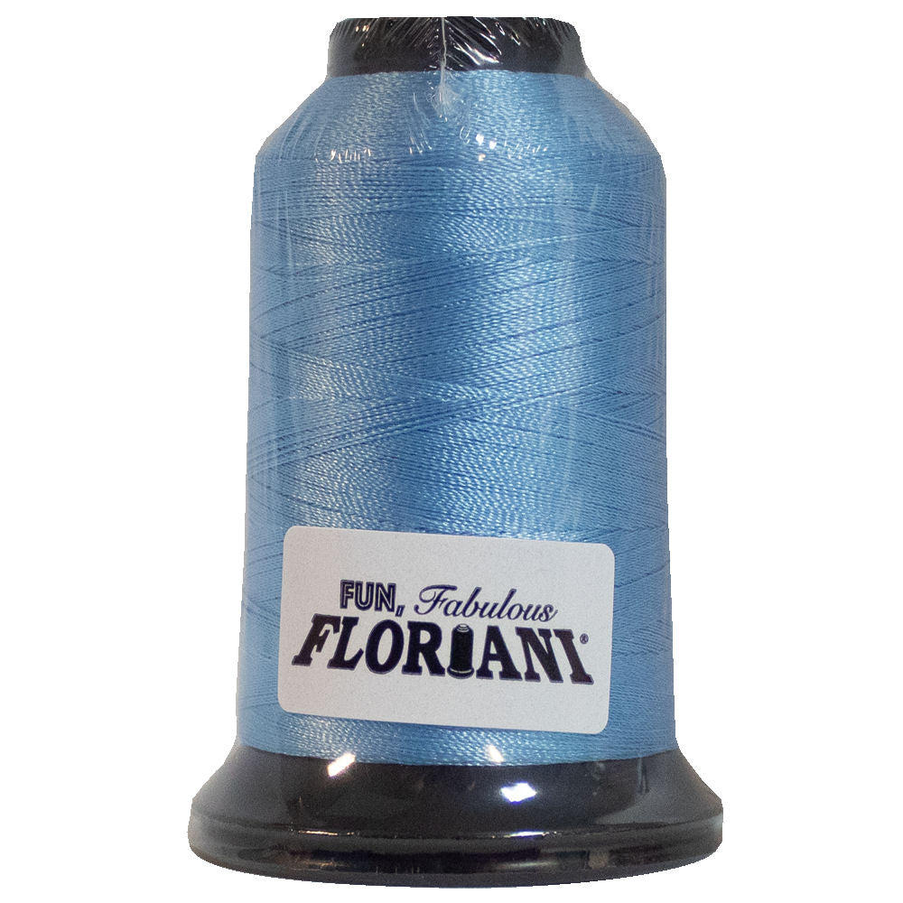 Floriani 40wt Polyester Thread 0362 Pastel Blue  1000m
