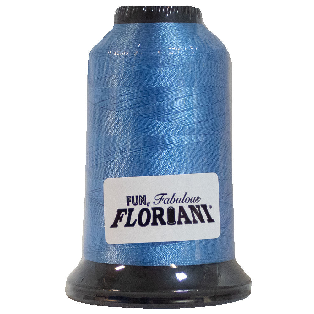Floriani 40wt Polyester Thread 0363 Twinkle Blue  1000m