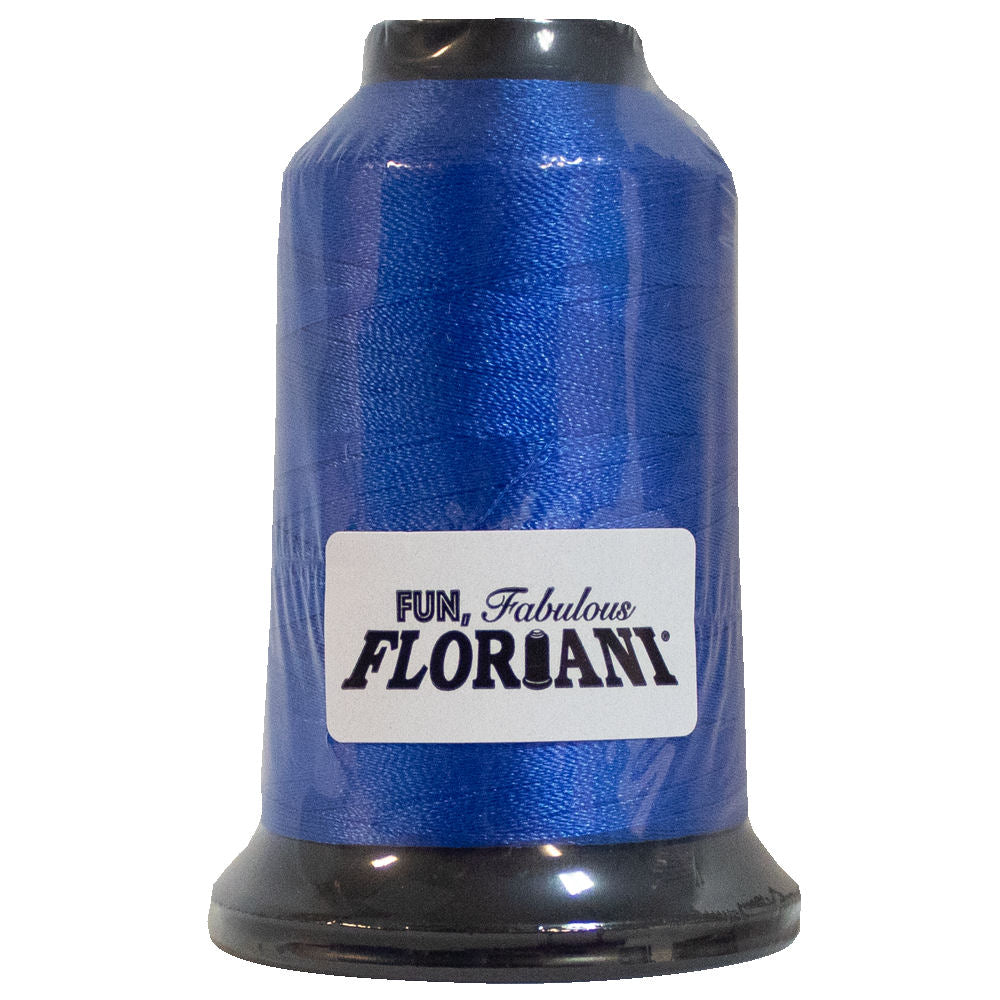 Floriani 40wt Polyester Thread 0366 Bluejay  1000m