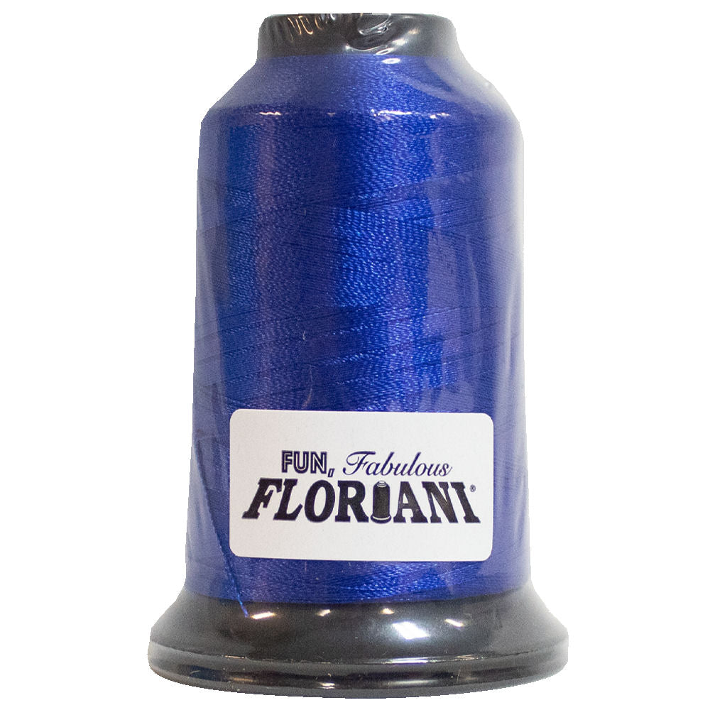Floriani 40wt Polyester Thread 0368 Royal Blue  1000m