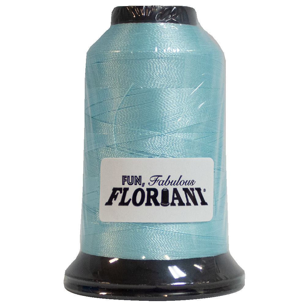 Floriani 40wt Polyester Thread 0369 Blue Frost  1000m