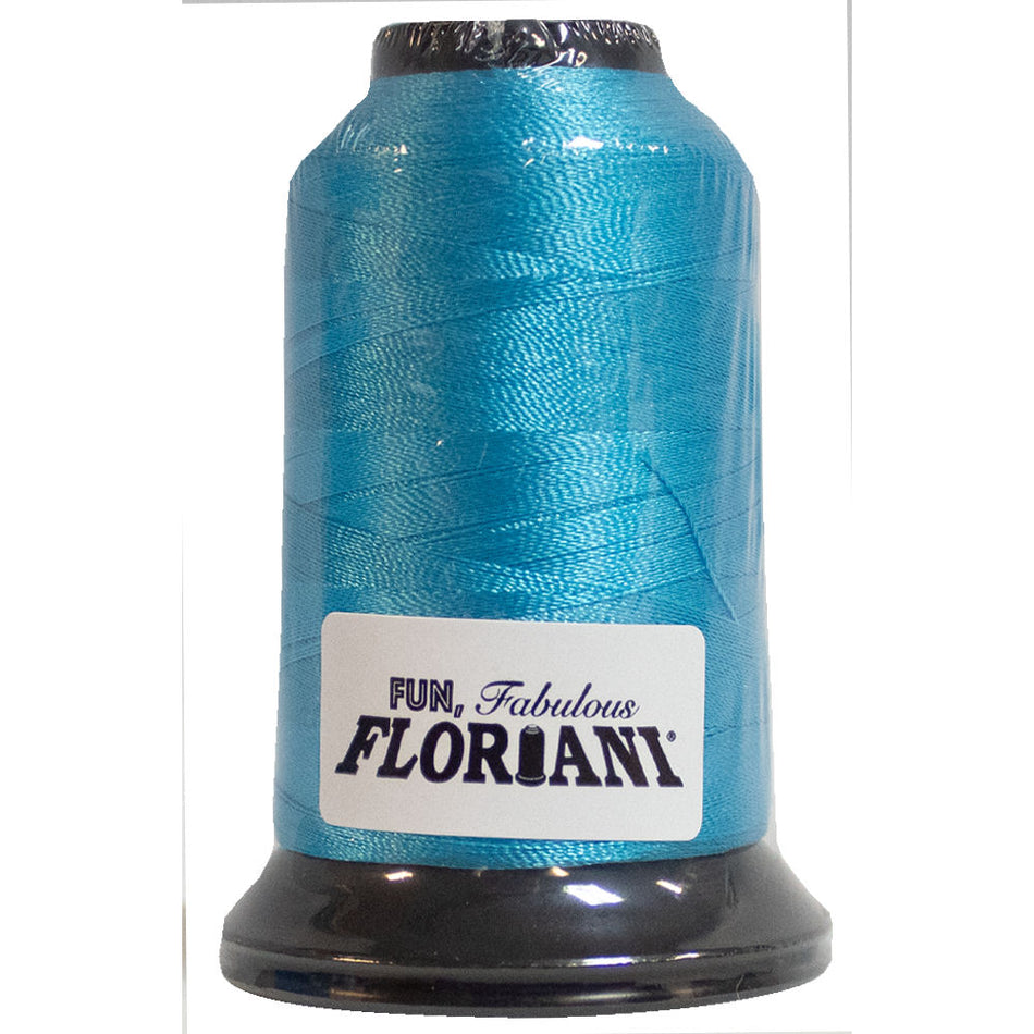 Floriani 40wt Polyester Thread 0371 Tahoe Blue  1000m