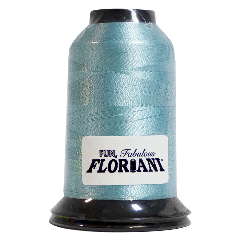 Floriani 40wt Polyester Thread 0383 Venice Blue  1000m