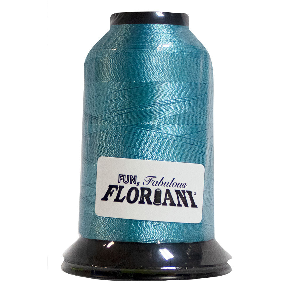 Floriani 40wt Polyester Thread 0391 Beryl Blue  1000m