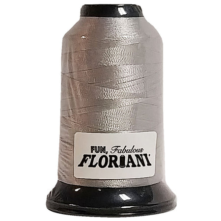 Floriani 40wt Polyester Thread 0433 Pale Sterling Grey  1000m