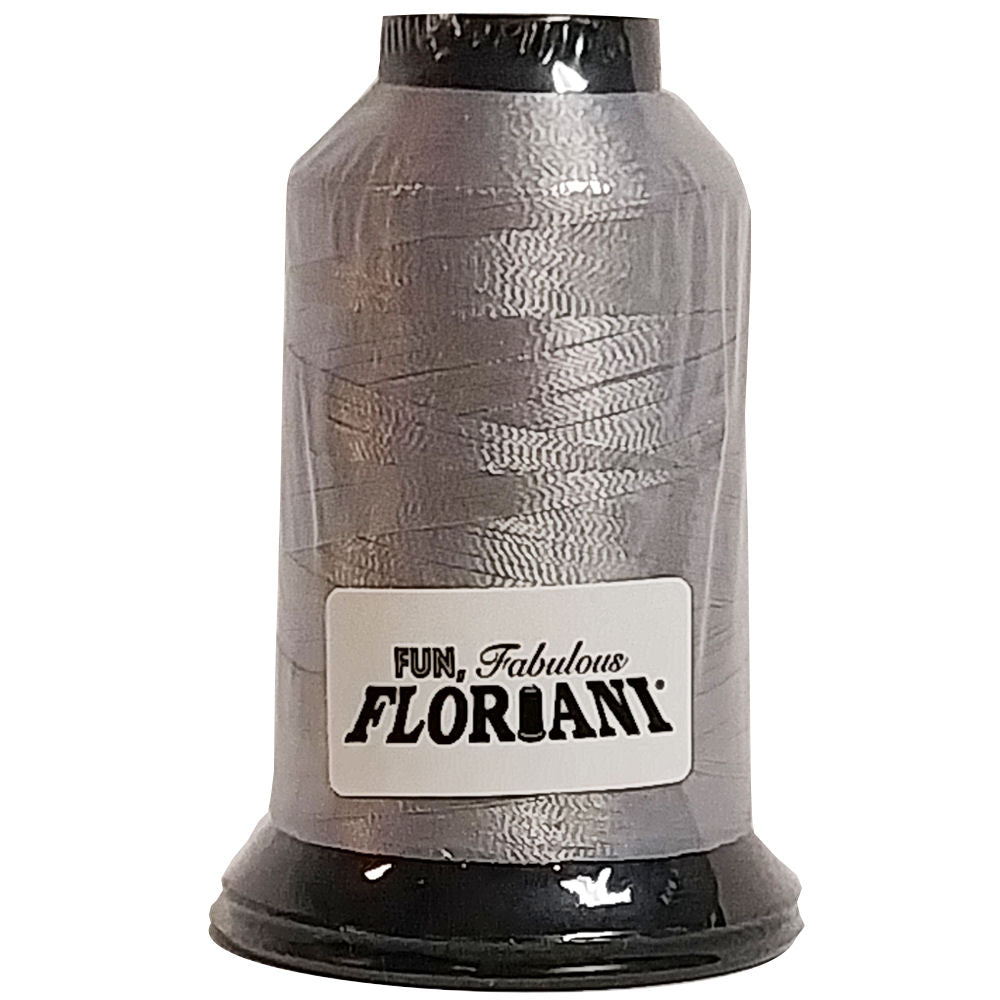 Floriani 40wt Polyester Thread 0434 Pewter  1000m