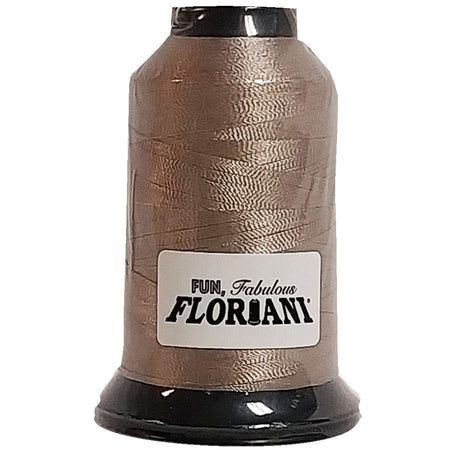 Floriani 40wt Polyester Thread 0451 Light Taupe  1000m