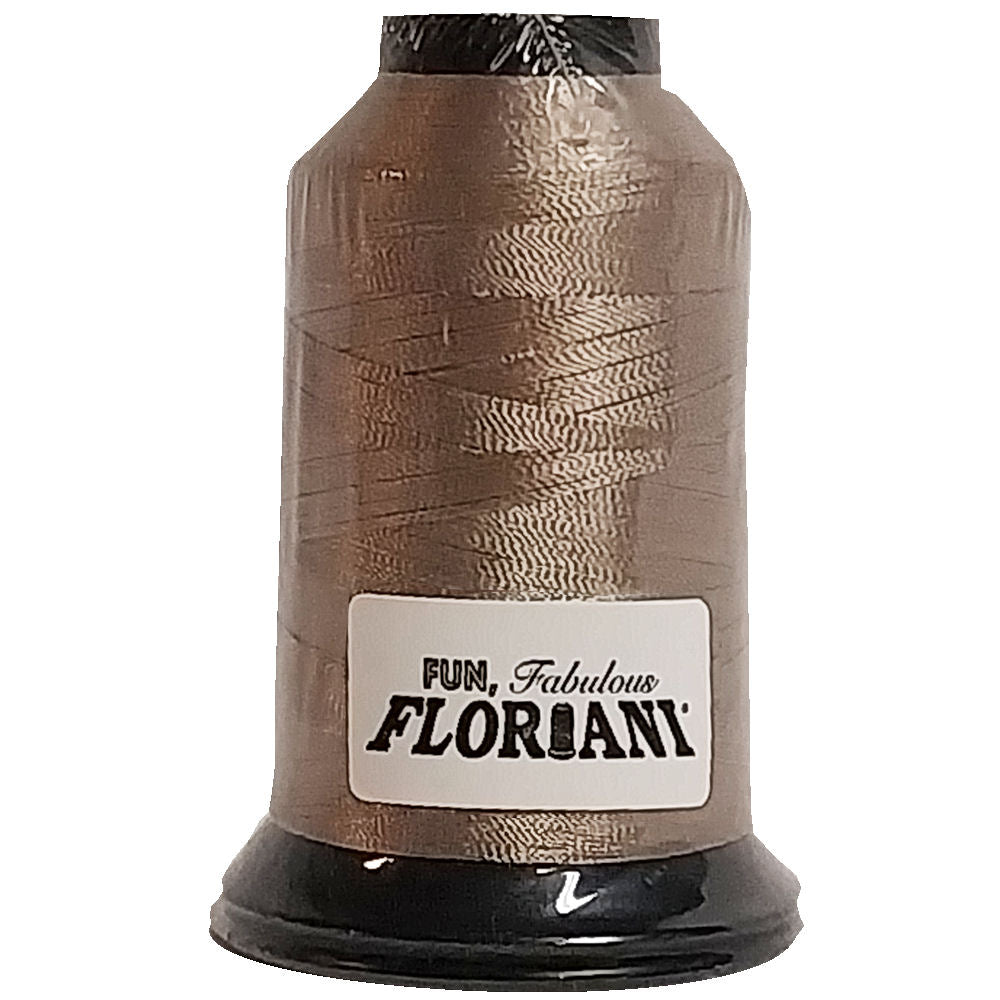 Floriani 40wt Polyester Thread 0452 Taupe  1000m
