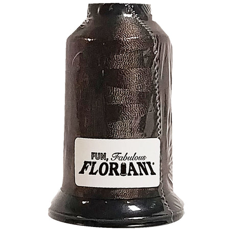 Floriani 40wt Polyester Thread 0456 Chateau Dark Grey  1000m