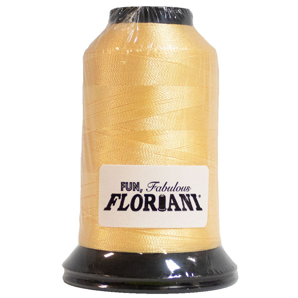 Floriani 40wt Polyester Thread 0531 Vanilla  1000m