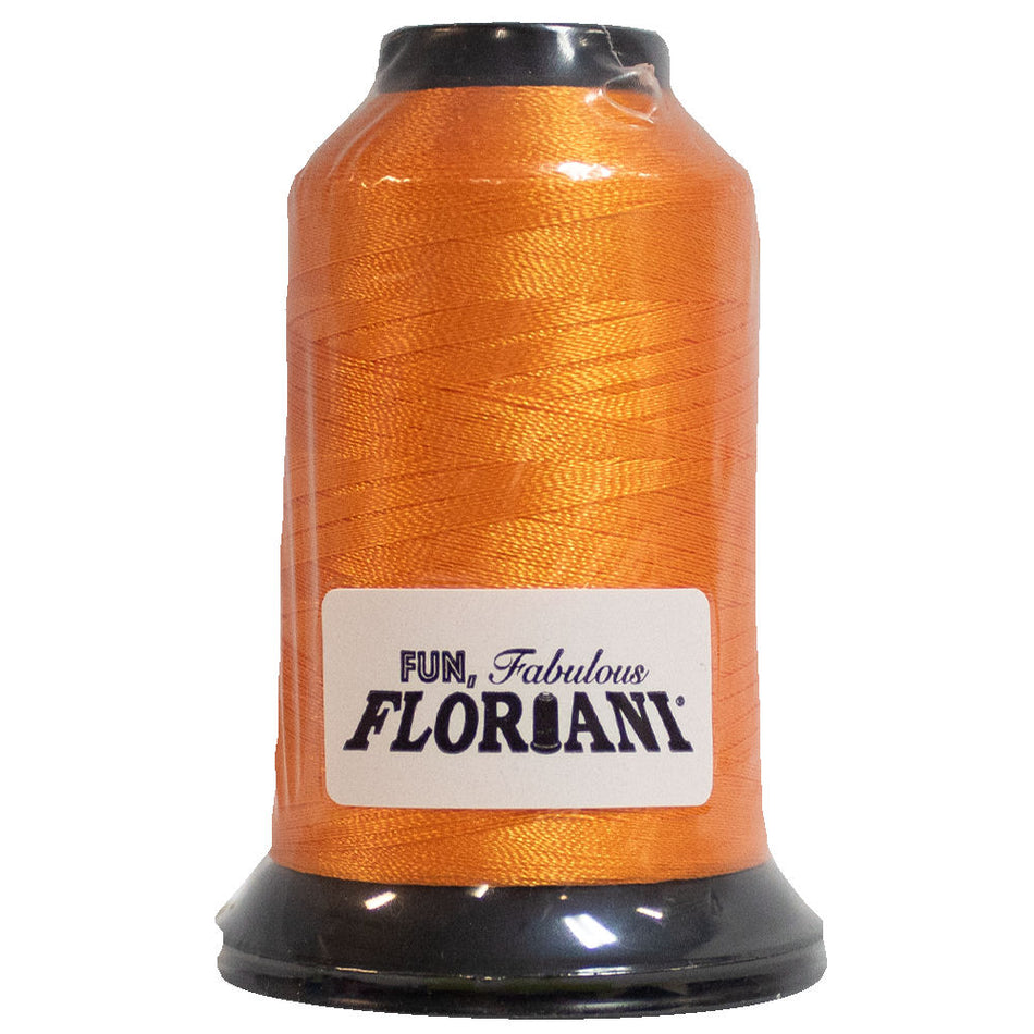 Floriani 40wt Polyester Thread 0534 Pumpkin  1000m