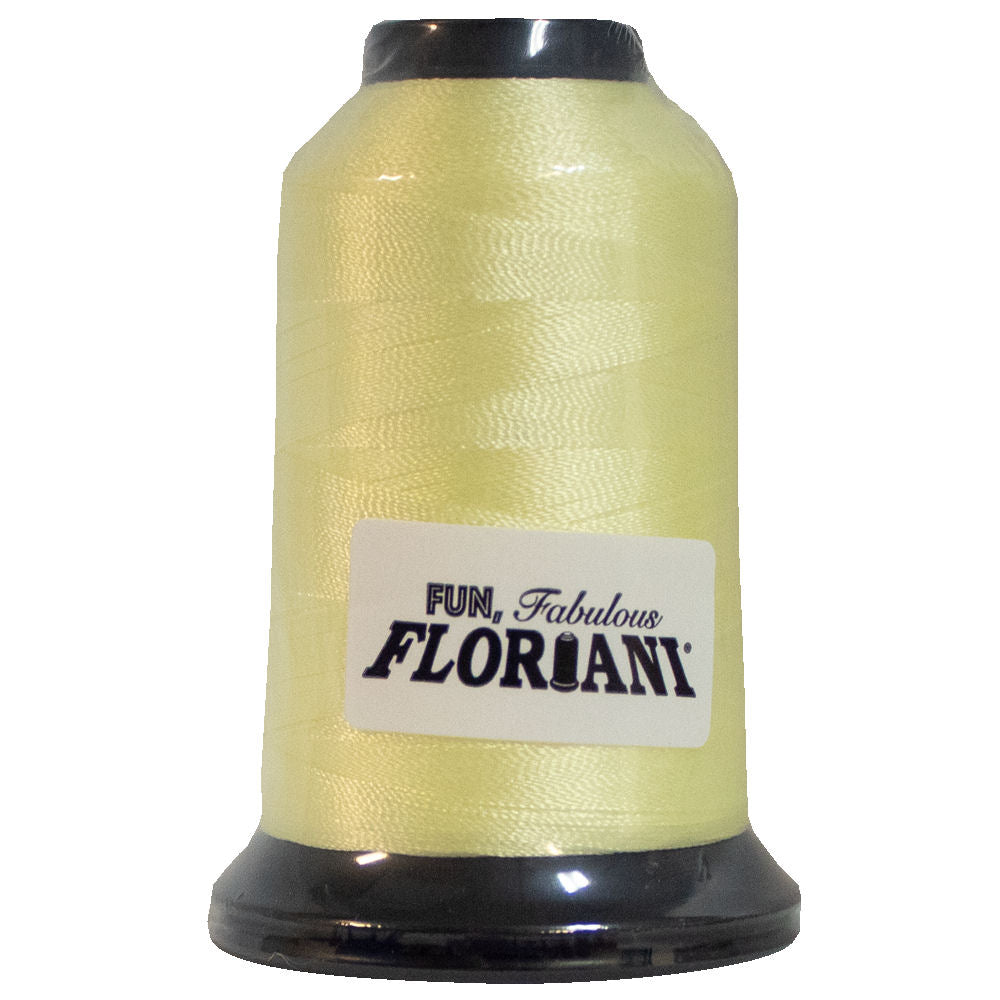 Floriani 40wt Polyester Thread 0540 Cream  1000m