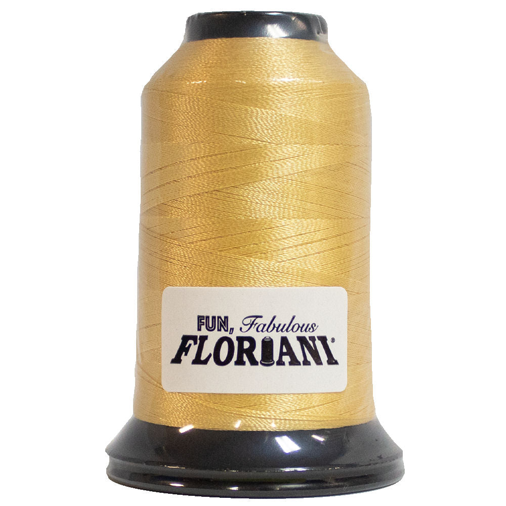 Floriani 40wt Polyester Thread 0560 Blonde Straw  1000m
