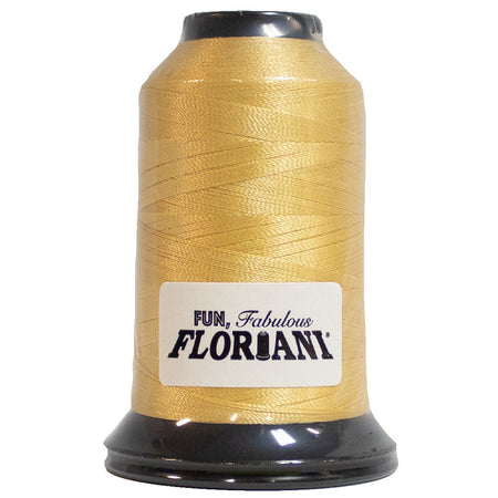 Floriani 40wt Polyester Thread 0560 Blonde Straw  1000m