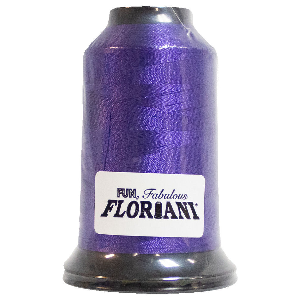 Floriani 40wt Polyester Thread 0665 Deep Violet  1000m