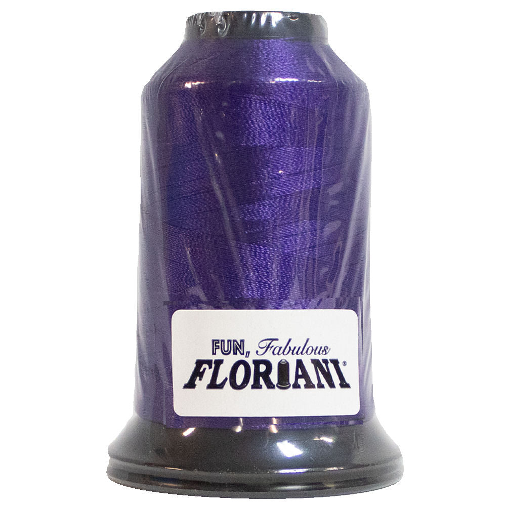 Floriani 40wt Polyester Thread 0696 Regal Purple  1000m